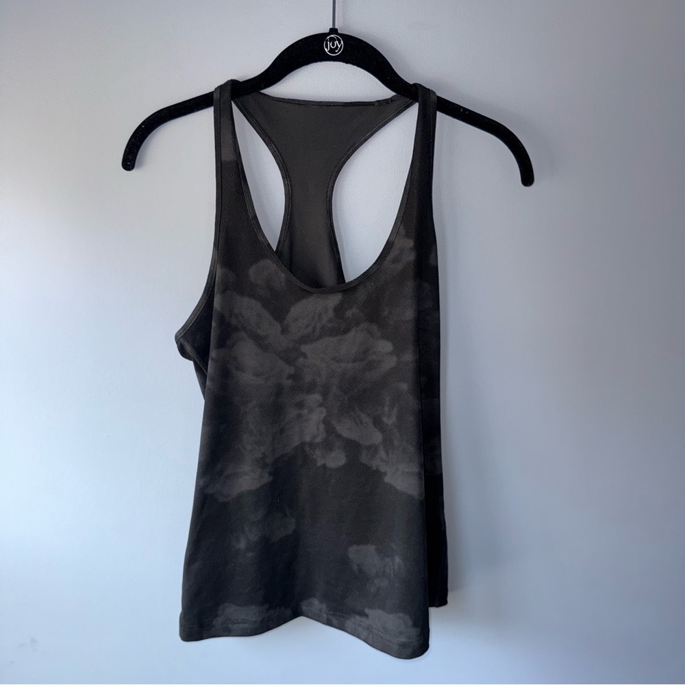 lululemon athletica Charcoal Tie-Dye Tank Top